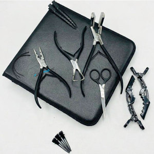 Sustainable Surgical Grade Stainless Steel Professional Micro Ring Hair Extension Pliers <b>Silicon</b> Pad Reusable ZETOMED PRO <b>Tools</b> - Product Image 1