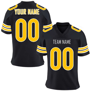 Uniforme de Fútbol Americano Sublimado Personalizado al por Mayor, 100% Poliéster, Pantalón Corto Antibacteriano de Secado Rápido, Unisex de Alta Calidad - Product Image 2
