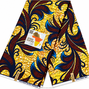 Wholesale Dobby 120GSM Ankara Wax Fabric African Printed Canvas Fabric for <b>Dresses</b> Skirts Tops Clothing Curtains and Boys - Product Image 5