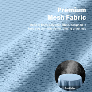 กางเกงวิ่งขาสั้นสำหรับผู้ชาย กางเกงออกกำลังกายแบบมีเชือกผูก แห้งเร็ว น้ำหนักเบา ระบายอากาศได้ดี กางเกงกีฬาสำหรับผู้ชาย - Product Image 5