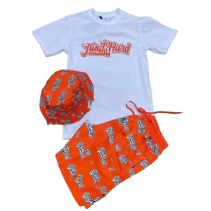 MARGINAL SPORTS 2026 Invierno Nueva Colección de Ropa Masculina, Conjuntos Casuales de Shorts, Camisetas de Manga Corta, Conjuntos Deportivos de 2 Piezas - Product Image 2