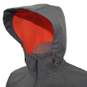 Chaqueta de Exterior con Capucha para Hombre, Impermeable, Cortavientos, de Softshell, con Bolsillo en el Pecho, Logotipo Personalizado, Servicio OEM Disponible - Product Image 4