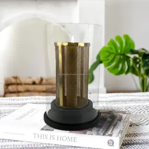 Portavelas rústico estilo granja para decoración de comedor, portavelas moderno para decoración de apartamentos de lujo, Zahid exports - Product Image 1