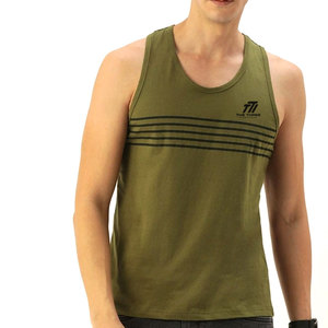Servicio OEM, Último Diseño, Camiseta sin Mangas Casual de Gran Tamaño, Tejida y Transpirable para Hombre, Alta Calidad, 100% Algodón, Precio Bajo - Product Image 1