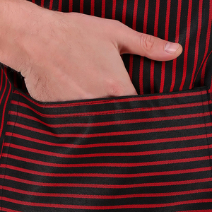 Tablier de Chef Long Sans Manches Personnalisable de Haute Qualité, Réutilisable, Multiples Poches, Respirant, Lavable en Machine, Robuste - Product Image 5