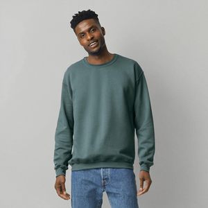 <b>Men</b> Fleece <b>Crewneck</b> <b>Sweatshirt</b> Casual Pullover Long Sleeve <b>Sweatshirt</b> OEM Wholesale - Product Image 3