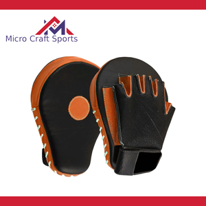 Professional Equip of <b>Boxing</b> Mitt Focus Pad Leather Focus Pad Custom <b>Boxing</b> Training Martial Arts Focus Mitts Quality Pakistan - Product Image 3