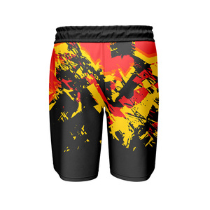 Pantalones Cortos Deportivos Personalizados OEM para Hombre, Casuales, para Fitness y Running, Cintura Elástica, Secado Rápido, Transpirables, 100% Poliéster - Product Image 4