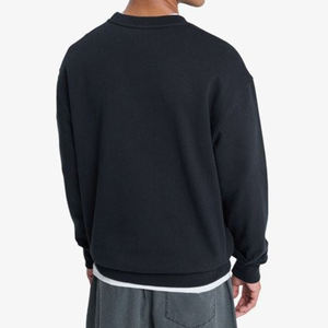 Wholesale Autumn Winter Custom Men's Crew Neck 100% Cotton Sweater Crewneck Knit Pullover <b>Jumpers</b> Sweatshirt Hoodie - Product Image 3