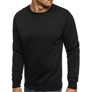 OEM Free Sample Wholesale Blank hoodie for Men Unisex 100% Cotton Men Gym Fitted Crew Neck Sweatshirts Men's oversize sweatshirt - Product Image 3