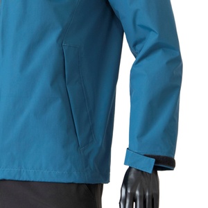 Veste coupe-vent unisexe d'hiver à la mode avec fermeture boutonnée recouverte, service OEM, toile 100% nylon, logo sur le devant - Product Image 5