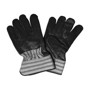 Guantes de Trabajo de Cuero Vacuno Premium, Resistentes a Cortes y al Calor, Guantes de Seguridad para la Construcción, Protección para Manos y Brazos en Oferta - Product Image 6