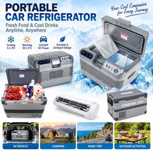 12L <b>Portable</b> Car <b>Fridge</b> Thermoelectric Refrigerator Freezer Heating Cooling Frost Free 12V 24V for Outdoor Travel - Product Image 3