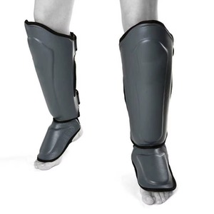 Espinilleras de PU para adultos, color verde azulado y negro, ligeras, protectoras, para deportes, para todas las estaciones - Product Image 2