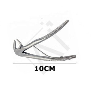 Forceps d'extraction dentaire pédiatrique Accuram 10 cm en acier inoxydable, instrument chirurgical dentaire pour l'extraction des dents chez l'enfant, certifié CE - Product Image 4