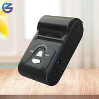 Printer Thermal Label Resi Kecil Bluetooth Portabel ZCS103 58mm untuk Sistem Point of Sales (POS) Ritel