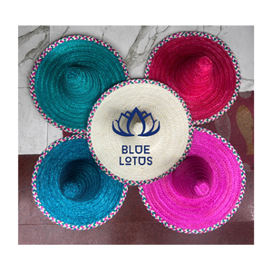 Sombrero de Paja Mexicano de Alta Calidad para Decoración de Fiestas, Servicios de Alquiler de Eventos, Tiendas de Disfraces y Compradores Minoristas - Product Image 1