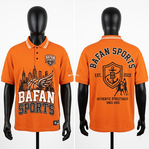 Camiseta de rugby estilo urbano con estampado gráfico, cuello polo informal, moda hip hop moderna, polos para hombre - Product Image 5