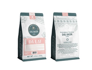 กาแฟอาราบิก้าคั่วบด 0.25 กก. บรรจุถุง ขายส่ง คุณภาพสูง คั่วระดับกลาง ดาลาคอน ดาลัต คาเฟอีนพรีเมียม เครื่องดื่มรสชาติอร่อย - Product Image 5