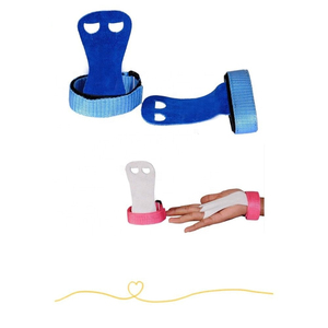 ขายส่งที่จับมือสำหรับยิมนาสติก 3 รู ป้องกันการลื่น ที่จับยกน้ำหนักหนัง ที่จับมือสำหรับออกกำลังกาย ราคาขายส่ง พร้อมโลโก้ตามสั่ง - Product Image 2