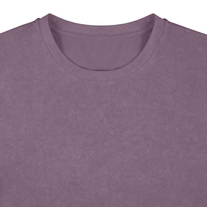 T-shirt Homme en Coton Épais de Haute Qualité, Col Rond, Coupe Oversize, Tissu Extensible, Produit Personnalisable, Modèle Uni - Product Image 1