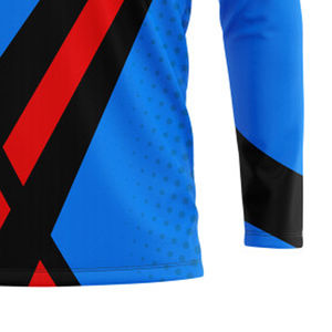 Vêtements de pêche respirants en polyester 100% avec sublimation de design original, chemises à manches courtes, protection, séchage rapide, t-shirts pour hommes - Product Image 5