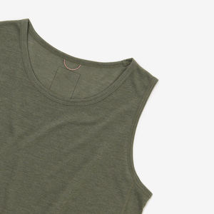 Women's Summer <b>Tank</b> <b>Top</b> Airy Lightweight <b>Knitted</b> Fabric Feel Seamless Construction Casual Comfortable Sleeveless Design Fashion - Product Image 5