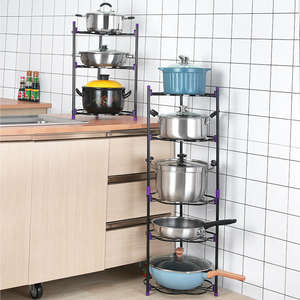 Organizador de Almacenamiento Moderno para el Hogar, Cocina, Despensa y Baño |   Estante Multiusos Duradero y Ahorrador de Espacio - Product Image 1