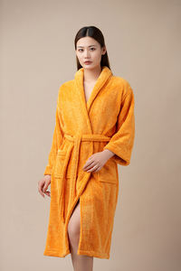 Wholesale Luxury Custom Coral Fleece Terry <strong>Bathrobe</strong> Super Soft Hotel Spa Women <strong>Bathrobe</strong> - Product Image 2