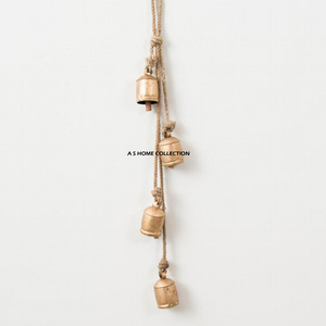 Campanas Navideñas Decorativas de Pared de Estilo Creativo, Adornos de Campanas Navideñas a Bajo Precio, Sublimación en Blanco para Venta Directa de Fábrica - Product Image 1