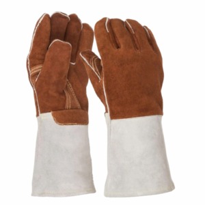 Guantes de Seguridad de Cuero Unisex para Invierno CAPTAIN INDUSTRY, Impermeables y con Protección UV, Diseño de Dedos Completos para Uso en Exteriores - Product Image 1