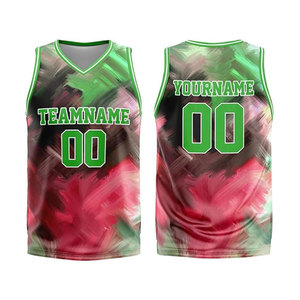 Camiseta Deportiva de Baloncesto, Material Transpirable de Secado Rápido, Servicio de Impresión de Logotipo Personalizado, Uniforme Deportivo para Equipos, Ropa para Prácticas y Partidos - Product Image 1