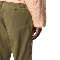 Pantalones Cargo Premium para Hombre, Corte Holgado, Algodón Orgánico, Tela Panamá, Teñido con Efecto Envejecido, Cintura Elástica, Pantalones Personalizados de Estilo Urbano