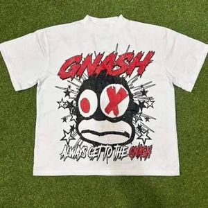 เสื้อยืดคอตตอนโอเวอร์ไซส์ หนานุ่ม สไตล์สตรีทแวร์ ยูนิเซ็กซ์ แฟชั่น พิมพ์ลายด้านหน้าได้ เป็นมิตรกับสิ่งแวดล้อม ป้องกันรังสียูวี รับผลิตแบบ OEM ขายส่ง - Product Image 2