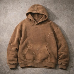 Sudadera con Capucha Extra Grande para Hombre, 100% Algodón, Felpa Francesa, Resistente al Viento, Ecológica, Impermeable, Informal, Otoñal, con Bolsillo - Product Image 5