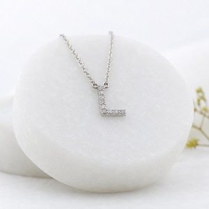 Pendentifs personnalisés en diamant rond, élégants, en moissanite, en argent 925, charme pour la Saint-Valentin, collier avec pendentif - Product Image 3