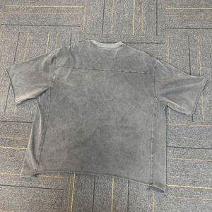100% Cotton Pattern Printed Heavy Bleached Acid Wash Vintage <b>Large</b> Size Men's Casual <b>T</b> <b>Shirt</b> - Product Image 3