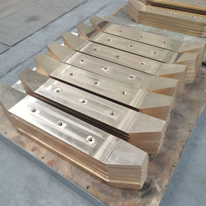 Rodamientos de alto rendimiento de cobre de grafito de placa deslizante de aguja industrial resistente para entornos extremos - Product Image 3