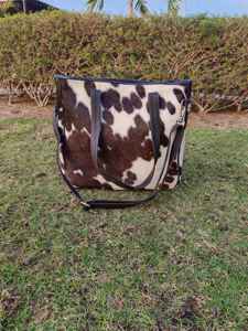 Sac fourre-tout pour femme en cuir véritable, 100% cuir véritable, fait main, couleur unie, fermeture à glissière, usage quotidien, personnalisable LTB-0440 - Product Image 5