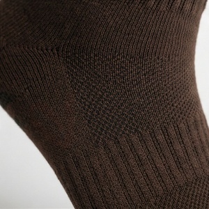 Chaussettes habillées classiques pour hommes en coton côtelé noir, blanc, beige, couleur unie, chaussettes mi-mollet souples et extensibles pour usage quotidien, décontracté ou sportif - Product Image 5