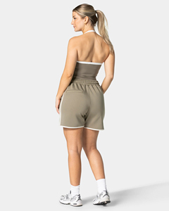 Shorts Deportivos para Mujer, Lisos con Rayas Laterales, Forro en Contraste, Logotipo Personalizado, Venta al Por Mayor, Tela Suave y Transpirable, Talla Grande, Alta Calidad - Product Image 5