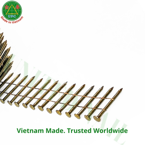 Clavo de alambre en espiral de grado industrial de 15 grados, 1-3/4" x 0.086, 9000 unidades, vástago de anillo con punta de diamante, precio competitivo, fábrica de Vietnam - Product Image 4