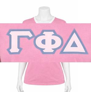 T-shirt en coton pour femme avec broderie décontractée d'été de la sororité Sigma Gamma Rho |   Maillot à manches courtes sur mesure de la sororité SGRho - Product Image 5