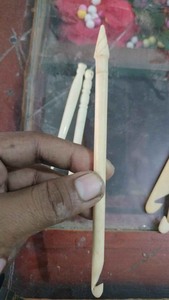 Ganchos de Crochet Hechos a Mano con Hueso de Búfalo, Estilo Vintage, Ideales para la Reventa en Tiendas de Suministros para Tejer - Product Image 2