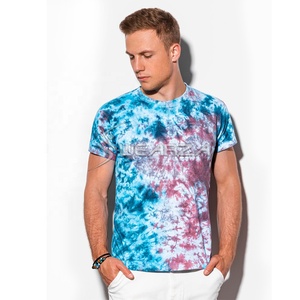 Diferentes tamaños para elegir camisetas teñidas con lazo comodidad multicolor 2025 verano hombres algodón Tie Dye sublimación camiseta - Product Image 2