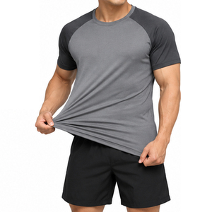 เสื้อยืดออกกำลังกายสำหรับทีมชาย OEM ผลิตจากโพลีเอสเตอร์ผสมสแปนเด็กซ์ ระบายเหงื่อได้ดี รับผลิตเสื้อผ้ากีฬาแบบทีมตามสั่งจากโรงงาน เหมาะสำหรับการออกกำลังกายประจำวัน - Product Image 4