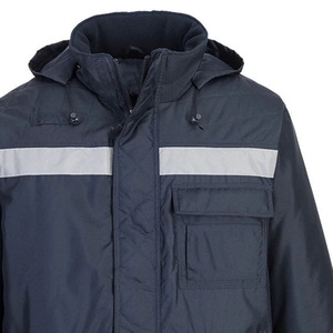Veste d'extérieur réfléchissante haute visibilité pour hommes, vêtements de travail fonctionnels pour les opérations de support technique - Product Image 4