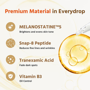 Renexo Châu Á của nóng nhất làm trắng da mặt huyết thanh không xâm lấn OEM chăm sóc da yếu tố cần thiết 8ml tùy chỉnh khối lượng cho tất cả các loại da - Product Image 3