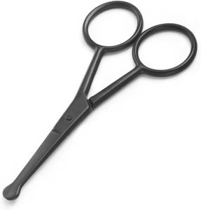 Manicure Rounded Tip <b>Scissors</b> Multi-purpose Beauty Grooming Shears Stainless Steel Cuticle Pedicure Beauty Grooming Shears <b>for</b> - Product Image 3