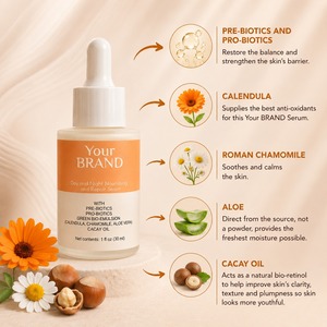 Suero Facial Prebiótico y Probiótico con Logotipo Personalizado para Reparación de la Barrera Cutánea e Hidratación Profunda - Product Image 4